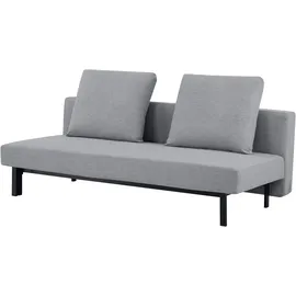 INOSIGN Schlafsofa INOSIGN "BROOKFIELD, Bettsofa, Klappsofa, Couch, Gästebett", grau (hellgrau), B:191cm H:92cm T:97cm, Sofas, Schlafsofa, mit Bettfunktion, pflegeleichter Webstoffbezug