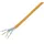 TRU Components Netzwerkkabel S/ftp 4 x 2 x 0.26mm2 Orange 100m