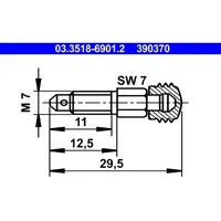 ATE Entlüfterschraube/-ventil 03.3518-6901.2