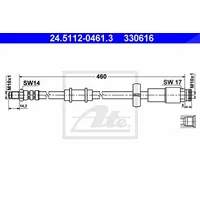 ATE 24.5112-0492.3 Bremsschlauch