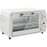 Homcom Minibackofen, Creme, Metall, 26x22x36.5 cm, Thermostat, Kochen, Töpfe, Diverse Spezialtöpfe