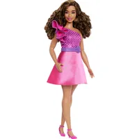 Barbie Fashionista Puppe mit glitzerndem Kleid