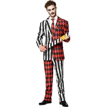 opposuits Twisted Circus Horror Clown Kostüm Herren M