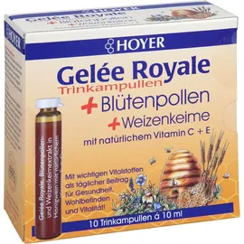 Hoyer GmbH Hoyer Gelee Roy.+blütenpol.+weizenk. Trinkampullen