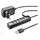 ngs IHUB7 Tiny USB 2.0 Hub 7 Ports mit Power Adapter 5V/1A, universell kompatibel, Plug and Play