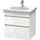Duravit Waschtischunterschrank 2 Schubkästen 60 x 61 x 45,3 cm Weiß Hochglanz/Grau Matt