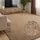 ELLE DECORATION Rocco Teppichläufer 80 x 150 cm Braun