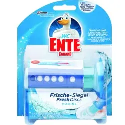 WC-Ente Frische-Siegel 5 in 1 WC-Reiniger 690337 , 1 Spender mit 6 Frische-Siegeln, Marine