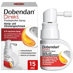 Dobendan Direkt Spray Honig- und Zitronengeschmack
