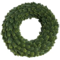 Botanic-Haus Kunstkranz »Edel-Adventskranz einseitig« Botanic-Haus grün