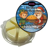 WonderWax Duftwachs WonderWax® Duftwachs Weihnachten 6 Ecken, (Heißer Apfelkuchen), Duftrichtung: Heißer Apfelkuchen
