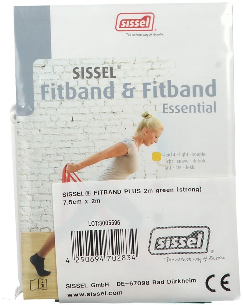 Sissel® Fitband Bande élastique 2 mètres 1 pc(s) Rubans