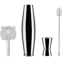 Alessi Lunar Eclipse Cocktail Shaker Set 4-tlg Edelstahl