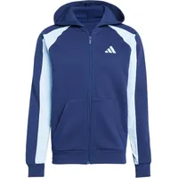 Adidas Seasonal Essentials Colorblock Reißverschlusspullover Dark Blue XL