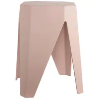 Leitmotiv Stapelhocker Cherish Pink, Kunststoff, rechteckig, 29x47x29 cm, stapelbar,