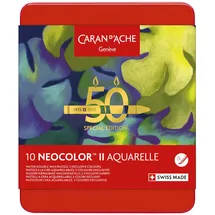 Caran d'Ache Neocolor II 50 Years Specal Edition 10-teiliges Set Lush
