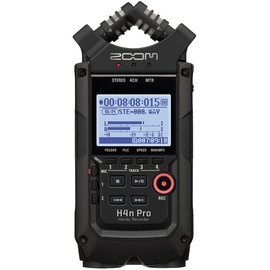 Zoom H4n Pro Black, mobiler 4-Kanal Recorder