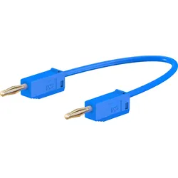 Stäubli Electrical Connectors Stäubli LK205, Messleitung, Blau, PVC, Bananenstec
