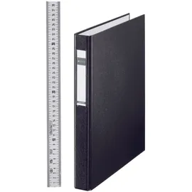 Leitz Ringbuch 4-Ringe DIN A4 40 mm Schwarz 1 St.