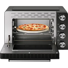 Proficook Minibackofen Multifunktion, Sichtfenster, Umluft-Funktion, stufenloser Temperaturregler