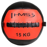 HMS Unisex Gymnastikball 17-41-030, Rot/Schwarz, One Size, 5907695518320