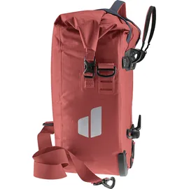 Deuter Weybridge 20+5 Fahrradtasche (Größe 20+5L, rot