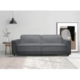 dorel home »Allie Schlafsofa 225 cm«, Bett-Funktion (108/190cm), trendiger Cord o. pflegeleichter Velours