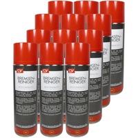 SDV Chemie Bremsenreiniger Spray 12x 500 ml Power Brake Cleaner 360° Ventil Teilereiniger
