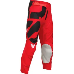 Thor Launchmode Forge, Textilhose Jugend - Neon-Rot/Schwarz/Weiß - 28