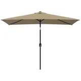 vidaXL Sonnenschirm 200 x 300 cm taupe