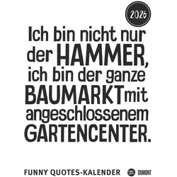 Funny Quotes-Kalender - Kalender 2026
