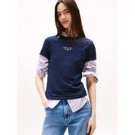 Tommy Hilfiger Tjw Slim ESS Logo 1 Tee EXT Blau XL