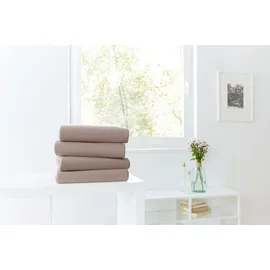 Primera Spannbettlaken Biber 90 x 100 - 90 x 200 cm grau