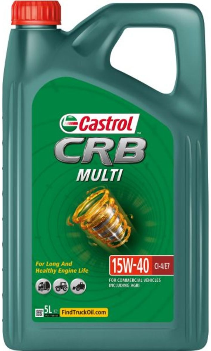 Huile moteur CASTROL CRB MULTI 15W40 5L