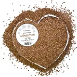 Leinsamen Leinsaat Naturbelassene Leinsamenkörner Einzelfuttermittel Flachssamen ganze Körner Wärmekissen Kissen 25 kg Futterzusatz Pferde Vögel Geflügel DML