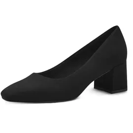 Marco Tozzi Damen Pumps mit Blockabsatz Vegan, Schwarz (Schwarz), 36 EU
