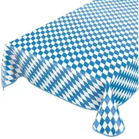 ANRO Wachstuch Tischdecke Wachstuchtischdecke Wachstischdecke Bayern Bayerische Raute Oktoberfest