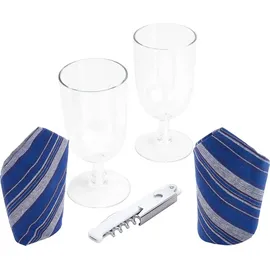 Brubaker Kühltasche für 2 Flaschen Wein und Champagner bis 1,5 l, gepolsterte Weinkühltasche - Picknicktasche isoliert, Thermotasche - tragbar m... - Grau