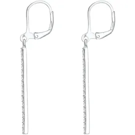 Elli Ohrringe Damen, Ohrhänger Stab mit 925 Sterling Silber