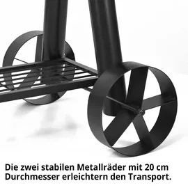 Hecht Holzkohlegrill Sentinel Max XXL