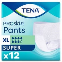 TENA Pants Super Inkontinenzunterhosen - Extra groß (12 Stück)