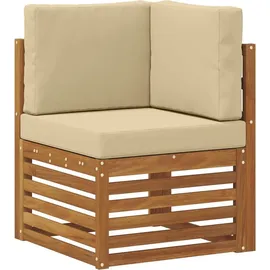 vidaXL Ecksofa Set 5 pcs Loungeset beige