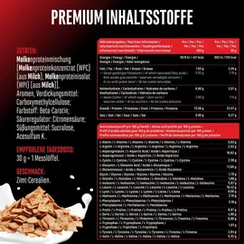 German Elite Nutrition Whey Protein Zimt Pulver 1000 g