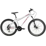 SIGN Mountainbike, 24 Gang Shimano ACERA RD-M360 Schaltwerk, für Damen und Herren weiß