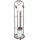 Ambiente Haus Toilettenpapierhalter AMBIENTE HAUS "Antik", braun, B:21cm H:81cm, Eisen, Keramik, Toilettenpapierhalter, antikbraun