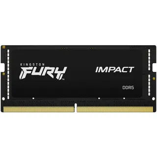 Kingston FURY Impact 32GB DDR5-4800 CL38 SO-DIMM Gaming Speicher für Laptop Einzelnes Modul - KF548S38IB-32