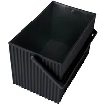 Hachiman Aufbewahrungsbox Omnioffre M 15,5 x 24,8 x 14,2 cm 1-tlg. schwarz