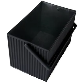 Hachiman Aufbewahrungsbox Omnioffre M 15,5 x 24,8 x 14,2 cm 1-tlg. schwarz