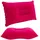 Intirilife Aufblasbares Kissen 33,5 x 22 cm Pink