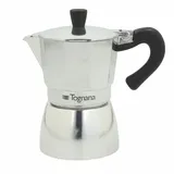 Tognana Grancucina, Kaffeemaschine 2 Tassen, Aluminium, grau